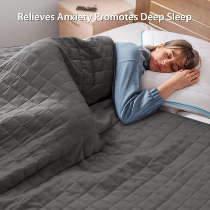 kuscheldecke flauschig gewichtsdecke 150x200cm 7kg blanket