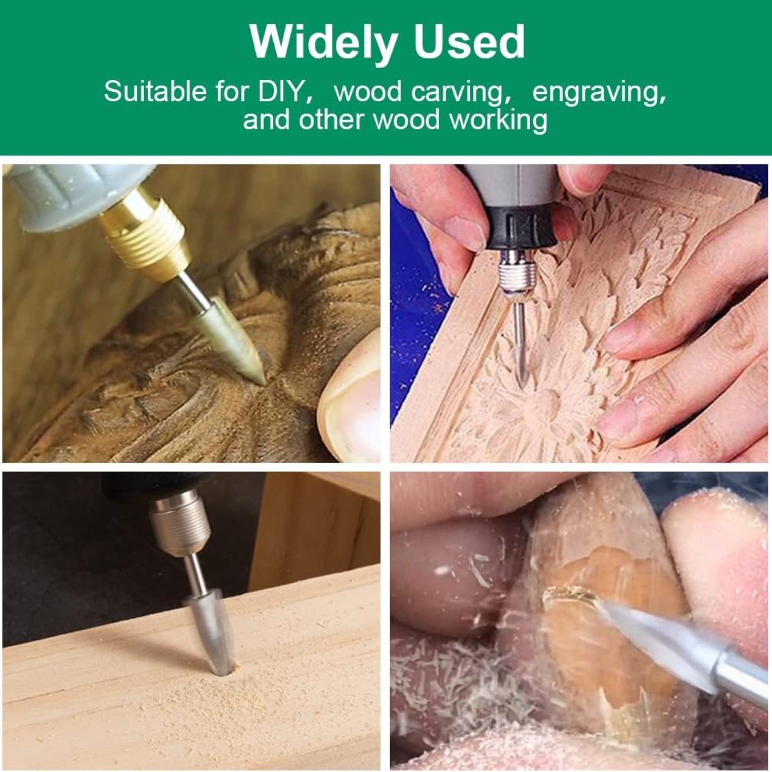 Holzschnitzwerkzeug 5 Stück Gravierwerkzeug Fräser Set