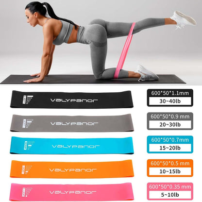 Günstiges Widerstandsbänder Set 5er Set Fitnessbänder