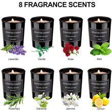 Duftkerzen Geschenkset frauen 8 Pack Aromatherapie Kerzen