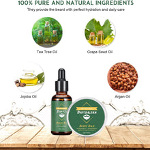 Geburtstagsgeschenk für Männer Bartpflege Set 9-teilig mit Naturprodukten