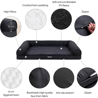 Orthopädisches Hundebett kleine Hunde Hundezubehör waschbar