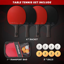 Tischtennisschläger Set Tischtennis Set Schläger Tasche