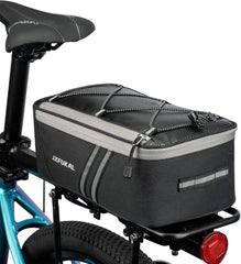Fahrrad Gepäckträgertasche 7L wasserdicht reflektierend Tragetasche