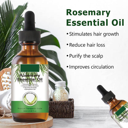 60ml Rosmarinöl Haarwachstum Ätherisches Öl Augenbrauen Wimpern Haarpflege