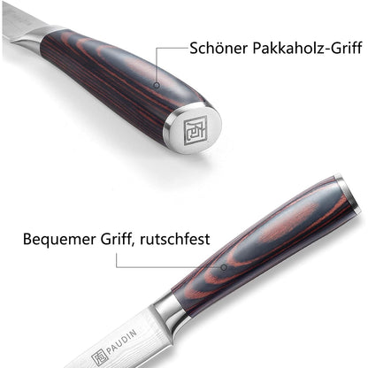 9 cm Gemüsemesser Obstmesser Schälmesser Küchen Messer