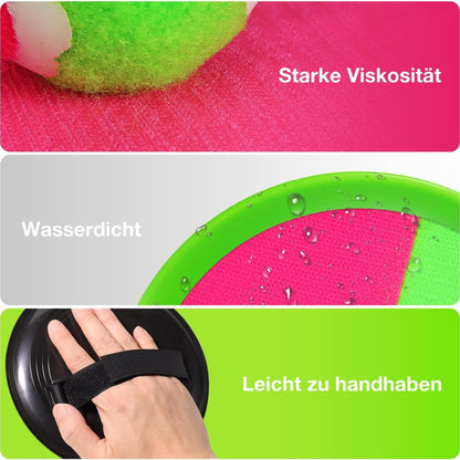 Outdoor Spielzeug Klettballspiel Fangballspiel mit 4er Set