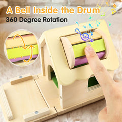 5in1 Montessori Holzspielzeug ab 1J Motorikspielzeug Baby Geschenk