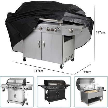 Grillabdeckung Wetterfest Abdeckplanewaserdicht 117x66x117cm