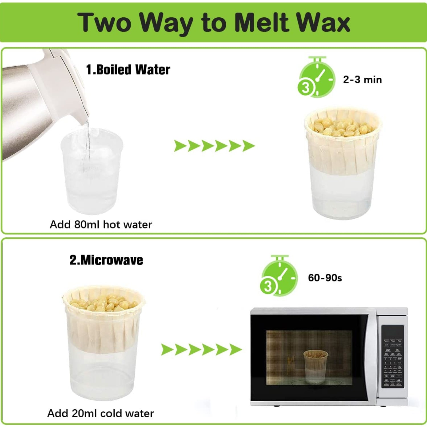 Nose Wax Kits Nasenwachs Set 100g Wachs 20 Applikatoren