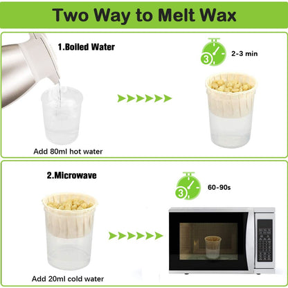Nose Wax Kits Nasenwachs Set 100g Wachs 20 Applikatoren
