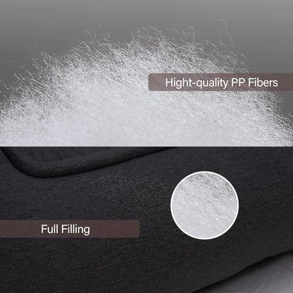 Hochwertiges Hundebett Hundekissen waschbar 110x86x26 cm