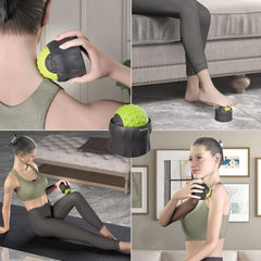 Massageball Faszien Muskelkater Triggerpunkt Ergonomisch Premium Kunststoff