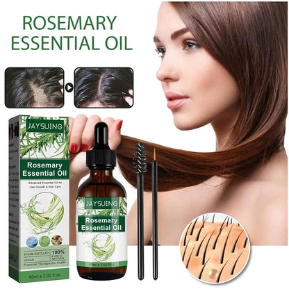 Rosmarinöl 60ML für Haar Haut Augenbrauen Wimpern Nährung Kopfhaut Heilung