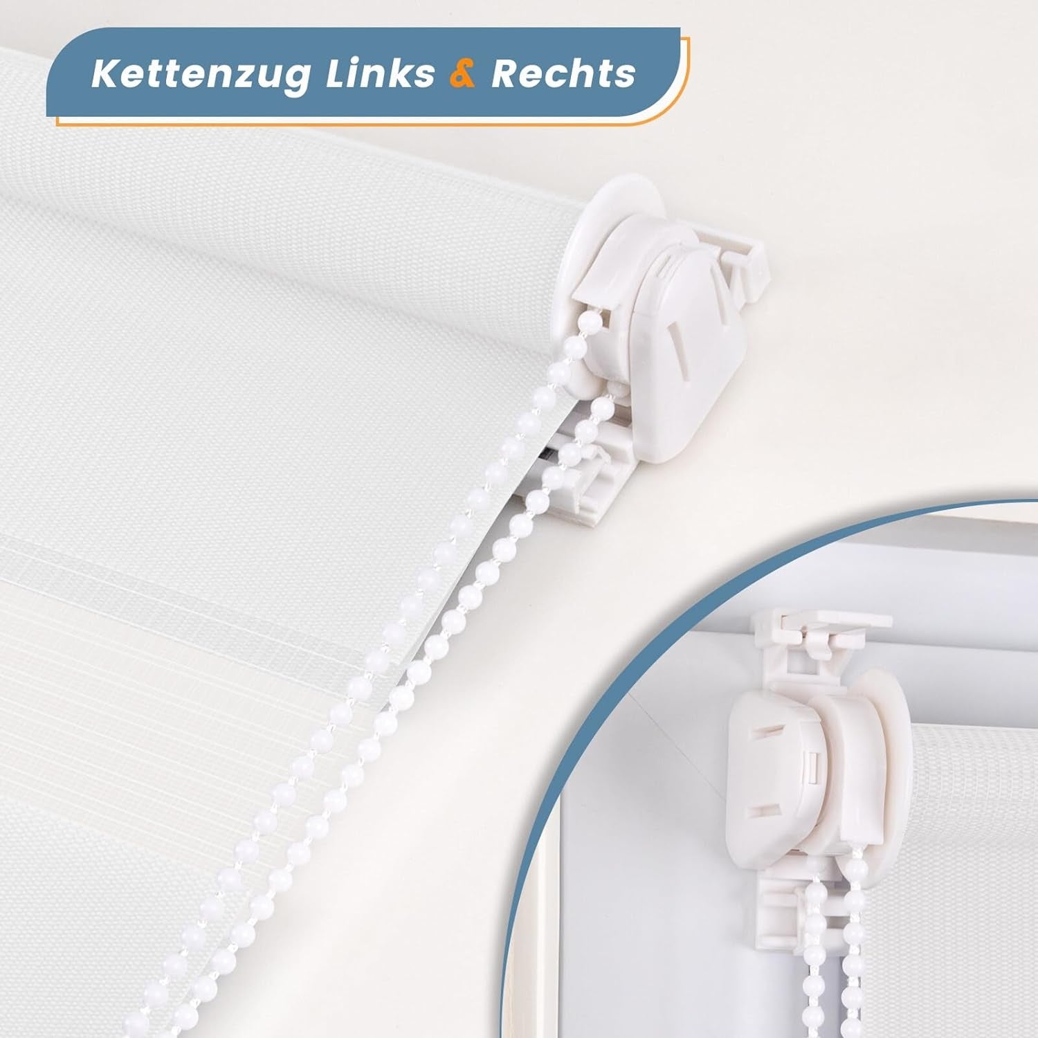 Klemmrollos für Fenster ohne Bohren Plissee Klemmfix 45x170