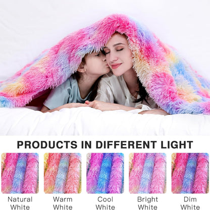 Kuscheldecke 200x220cm Sofadecke Kuscheldecke Mädchen Kind