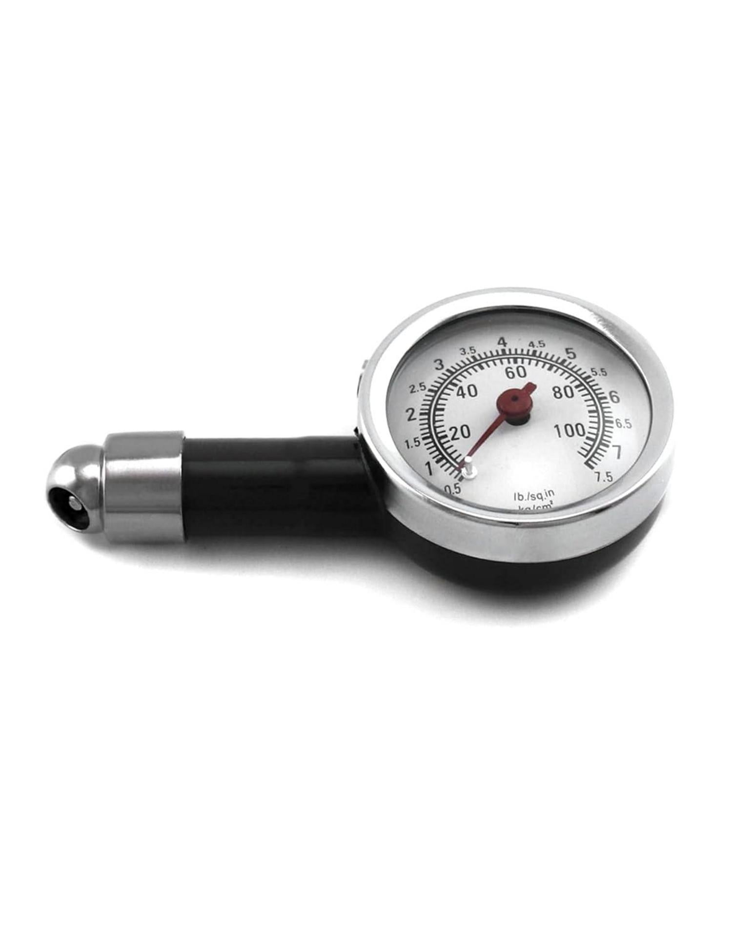 Tragbarer Reifendruckprüfer 0-100Psi für Auto Motorrad Fahrrad