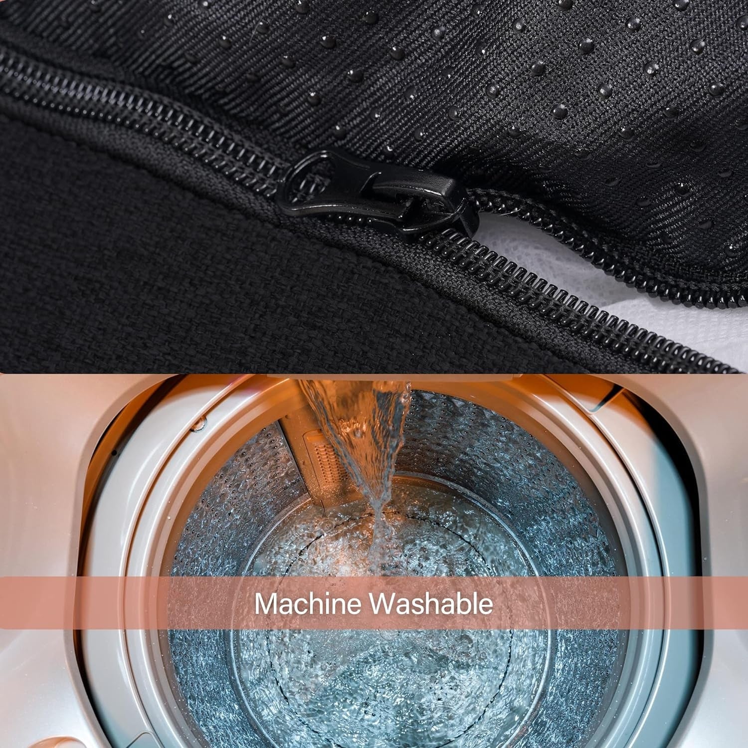 Hochwertiges Hundebett Hundekissen Hundesofa Hundekörbchen abnehmbar und waschbar dunkelgrau 110 x 86 x 26 cm