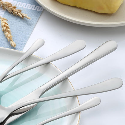 36-teiliges Besteck set mit Steakmesser für 6 Edelstahl-Bestecksets für Haus & Küche Hochwertiges Messer-Löffel-Gabel-Besteck-Set Spülmaschinenfest
