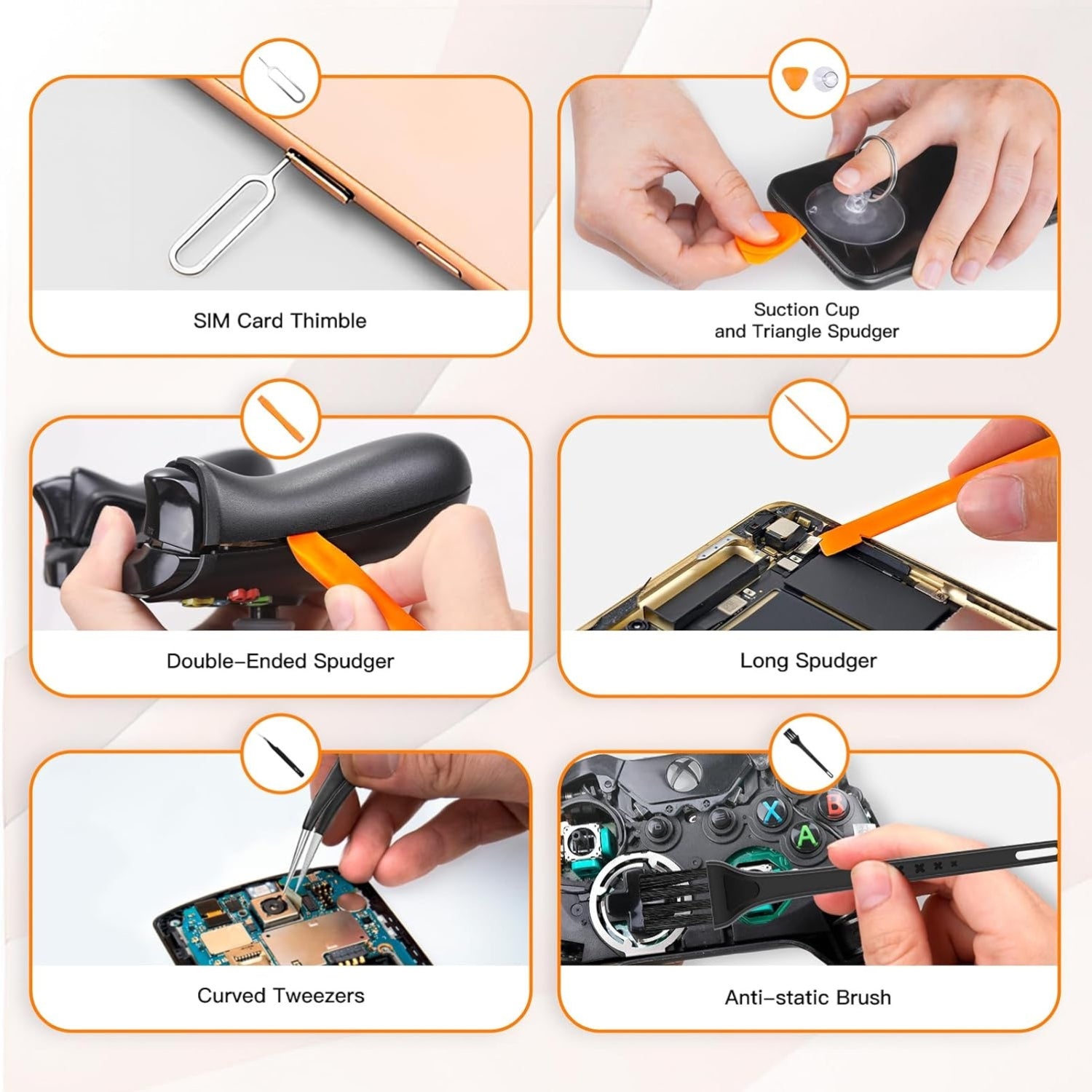 Schraubendreher Set 38Pcs Feinmechaniker Set Torx T5 T6 für iPhone PS4 Xbox Switch Laptop Computer Brille Uhren Reparatur Kit