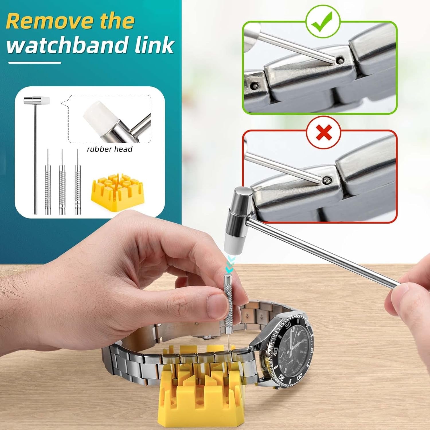 uhrenwerkzeug uhrmacherwerkzeug uhrenwerkzeugset Uhr Reparatur Set Tasche Watch Tools Nylontasche Uhr Werkzeug Set mit Gehäuseöffner 88PCS