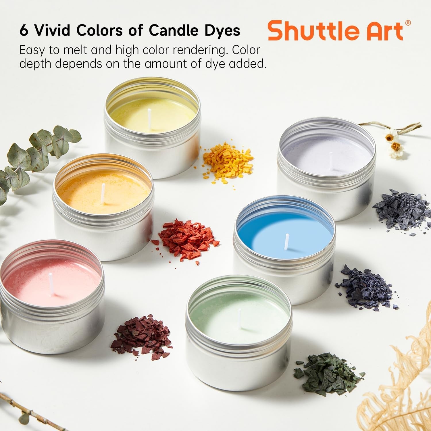 XXL DIY Kerzenherstellung Set mit 1,36kg Duftöl Dochten Sojawachs Farbstoffen kerzen selber machen set Candle Making Kit Duftkerzen Selber Machen