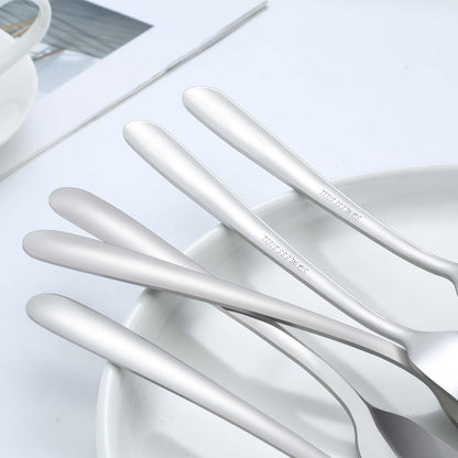 Teelöffel Set Kaffeelöffel Set 24 Stück Edelstahl Kaffeelöffel 5,71 Inch(14,5cm) Espressolöffel Dessertlöffel Kleine Löffel Spülmaschinenfest