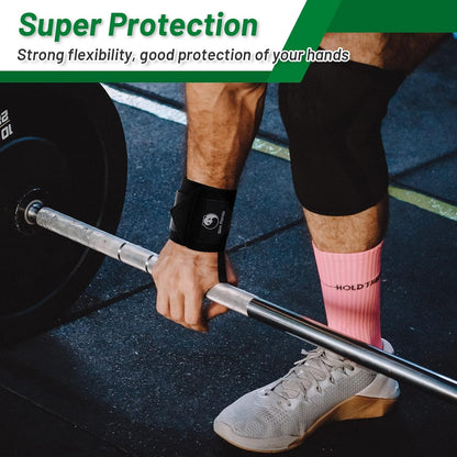 Handgelenk Bandagen 45 cm Zughilfen Krafttraining Fitness Profi Bandage Handgelenkschoner für Calisthenics Crossfit Frauen und Männer Mit Daumenring