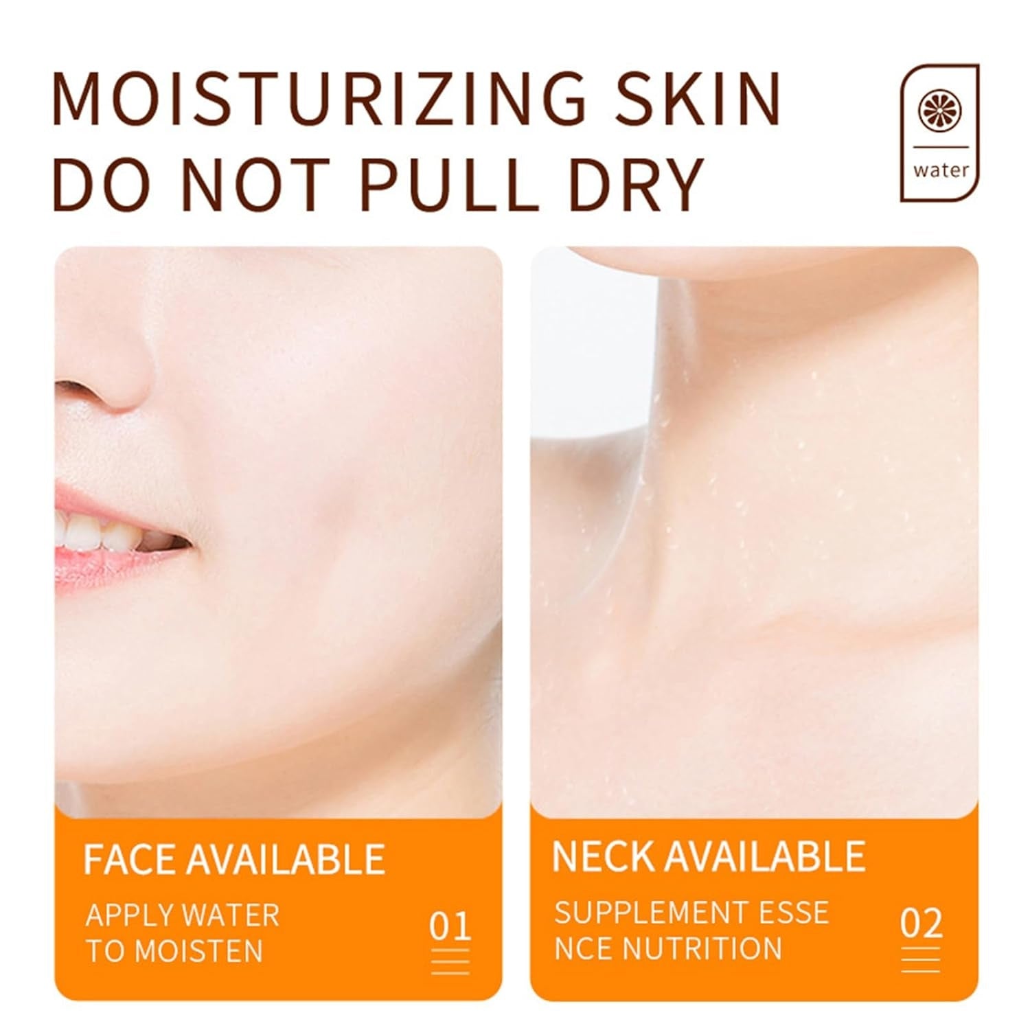 Vitamin C Hautpflege Set 8tlg Anti-Aging Feuchtigkeit Geschenke für Frauen