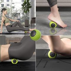 2er-Pack Massagebälle Faszienentspannung Triggerpunkttherapie Ergonomisch