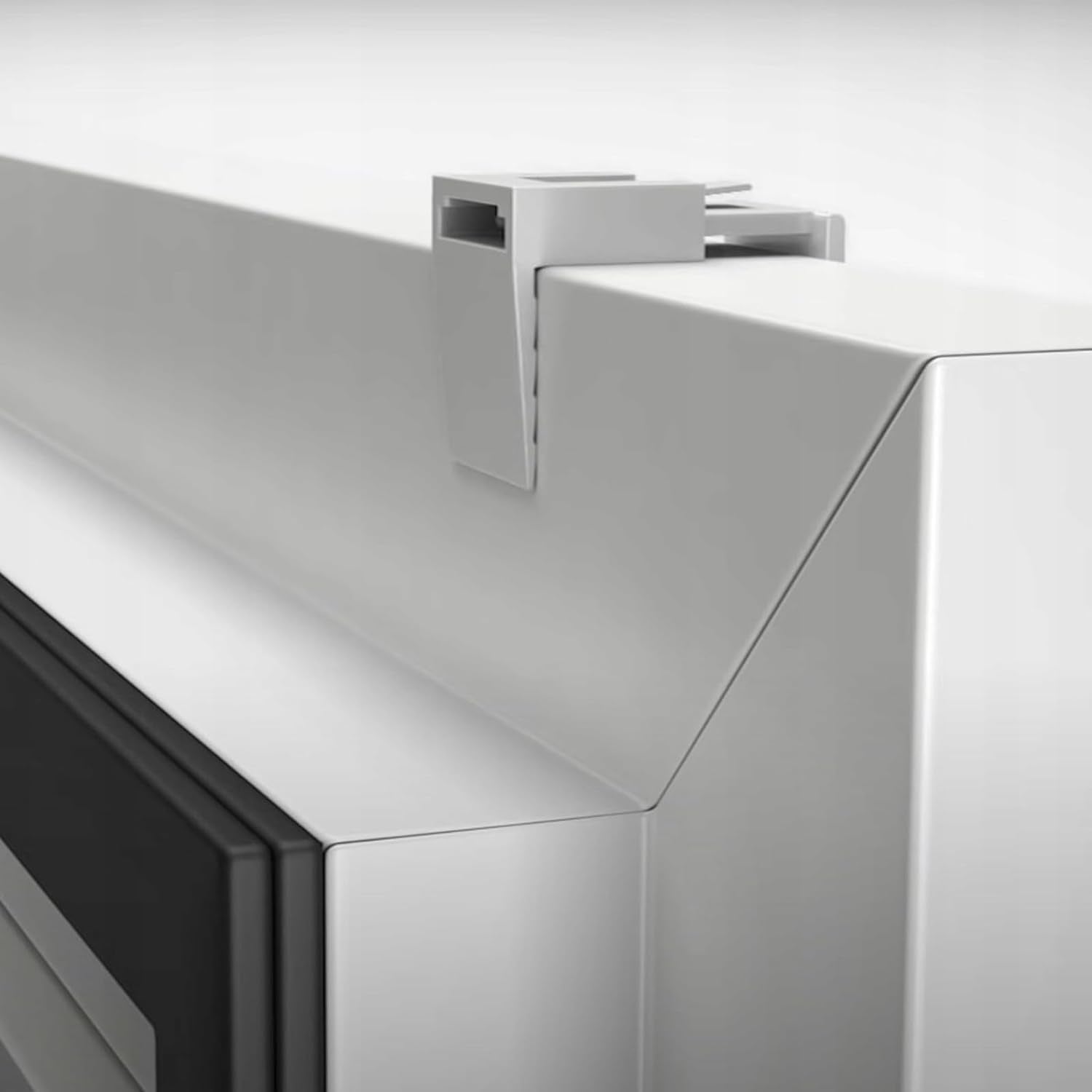 Klemmfix Halterung 8 Stk Klemmhalter lang für Klemmfix Doppelrollo Duo-Rollo zum Klemmen und Kleben ohne Bohren als Zubehör oder Ersatzteil