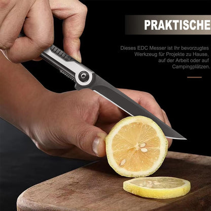 Klappmesser Taschenmesser Slim Einhandmesser Scharfes Outdoor Klappmesser mit Klinge aus Edelstahl Gentleman's Messer für Outdoor Camping