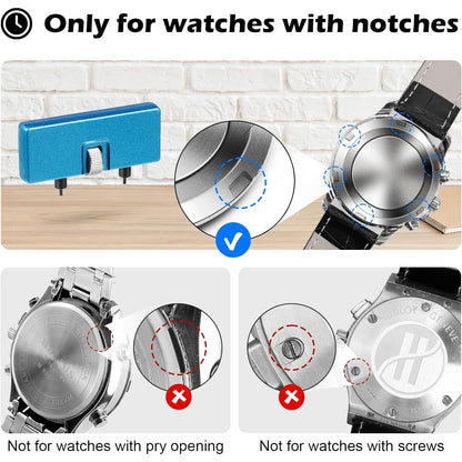 Uhrmacher Schraubendreher Set Schraubendreher Batteriewechsel Uhrenwerkzeug Gehäuseöffner Uhrenöffner Uhrenarmband austauschen Federstegwerkzeug