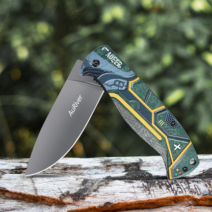 Klappmesser Messer Outdoor & Survival Taschenmesser Überlebensmesser Wandermesser Jagdmesser Klappmesser mit Aluminiumgriff im für Outdoor Camping