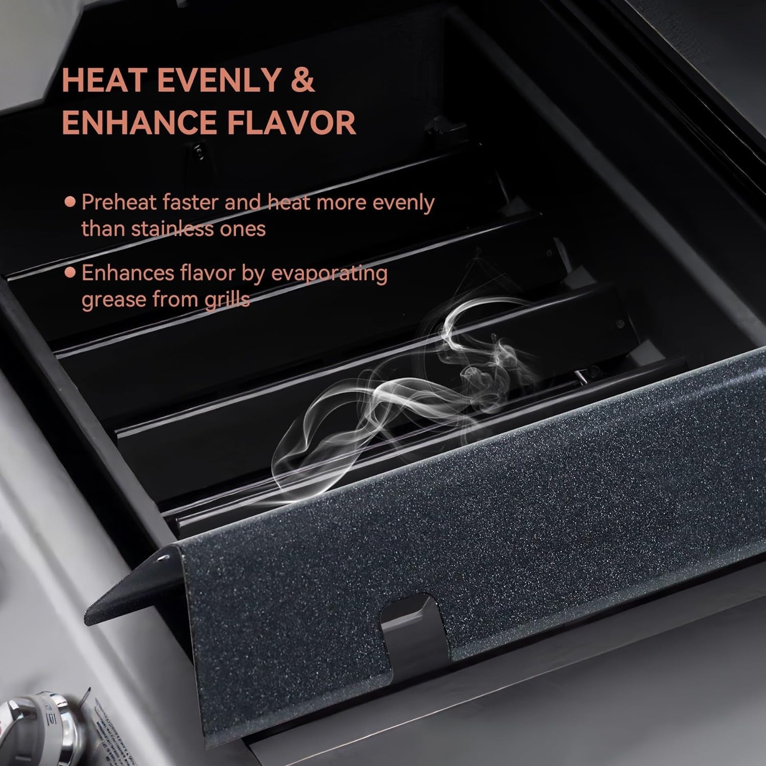 38,9CM Porzellanemaille Brennerabdeckung für Weber Spirit I & II 200 e210 e220 s210 S220 67046 für Weber Spirit 2 für Spirit E210/E220 S210/S220