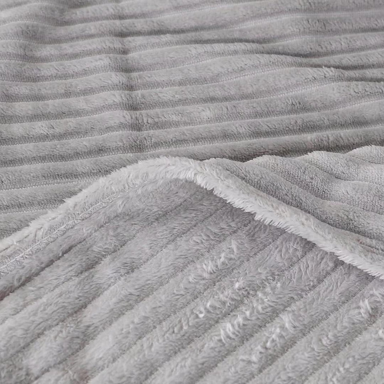 Kuscheldecke 100x150 cm Decke Graue Decke als Sofadecke Weiche Warme Couch Decken Sofa Decken Flauschige Wohndecke Schlafdecke Sofa Schlafzimmer Decke