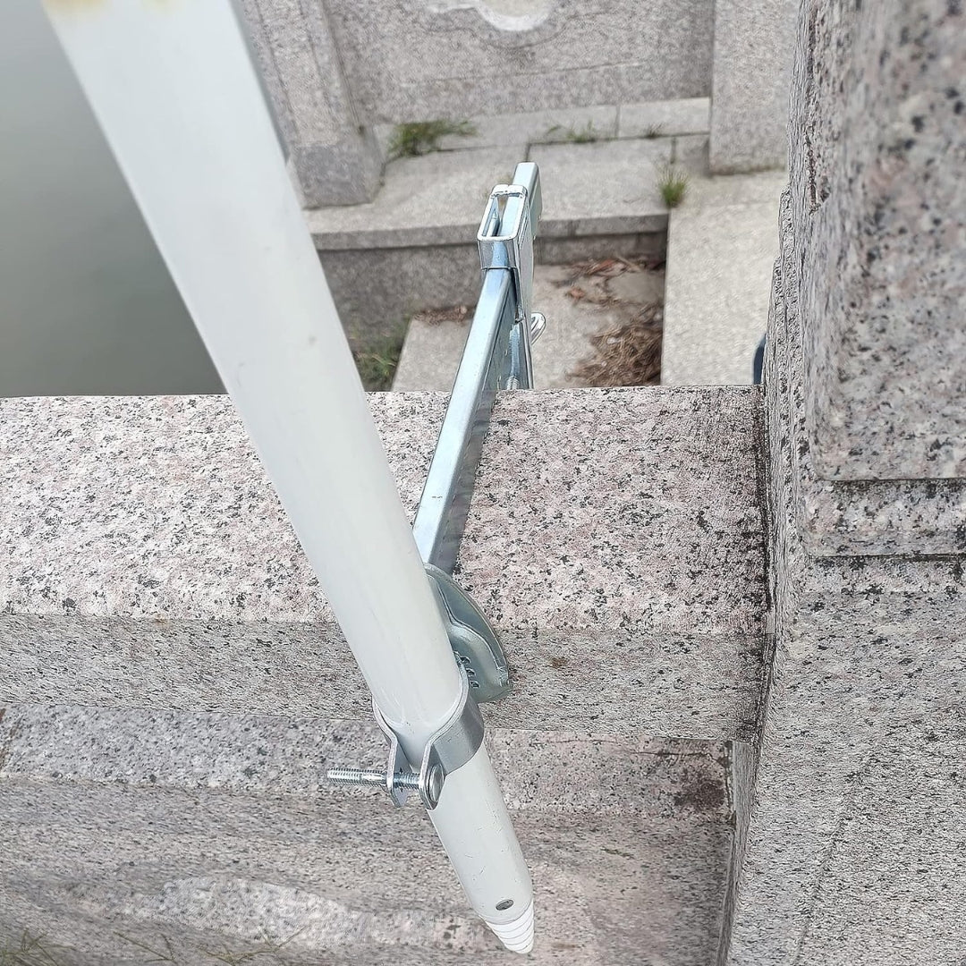 Sonnenschirm Clip Tischklammer für Geländer Terrassen Tische Stühle im Freien Tragbar Klemmbereich 0-20cm Einfache Montage Kein Bohren erforderlich
