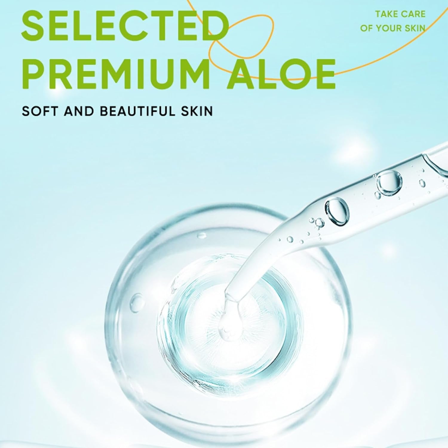 Aloe Vera Gesichtspflege 8-tlg Set Geschenke für Frauen Peeling Gel Ton-Maske