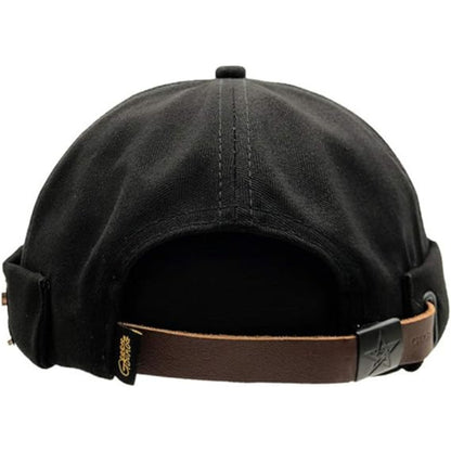 Herren Docker Cap Mütze Seemannsmütze Kappe Verstellbar