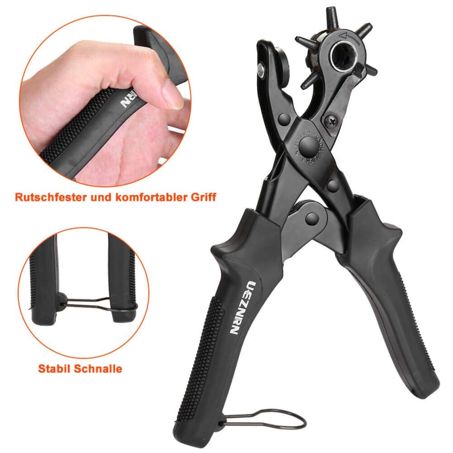 uhrmacher schraubendreher set Gürtellochzange Heavy Duty Revolverlochzange