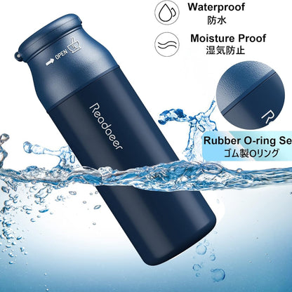 Pillenorganizer Box mit Tablettenmühle Schachtel Cutter Mörser Multifunktion