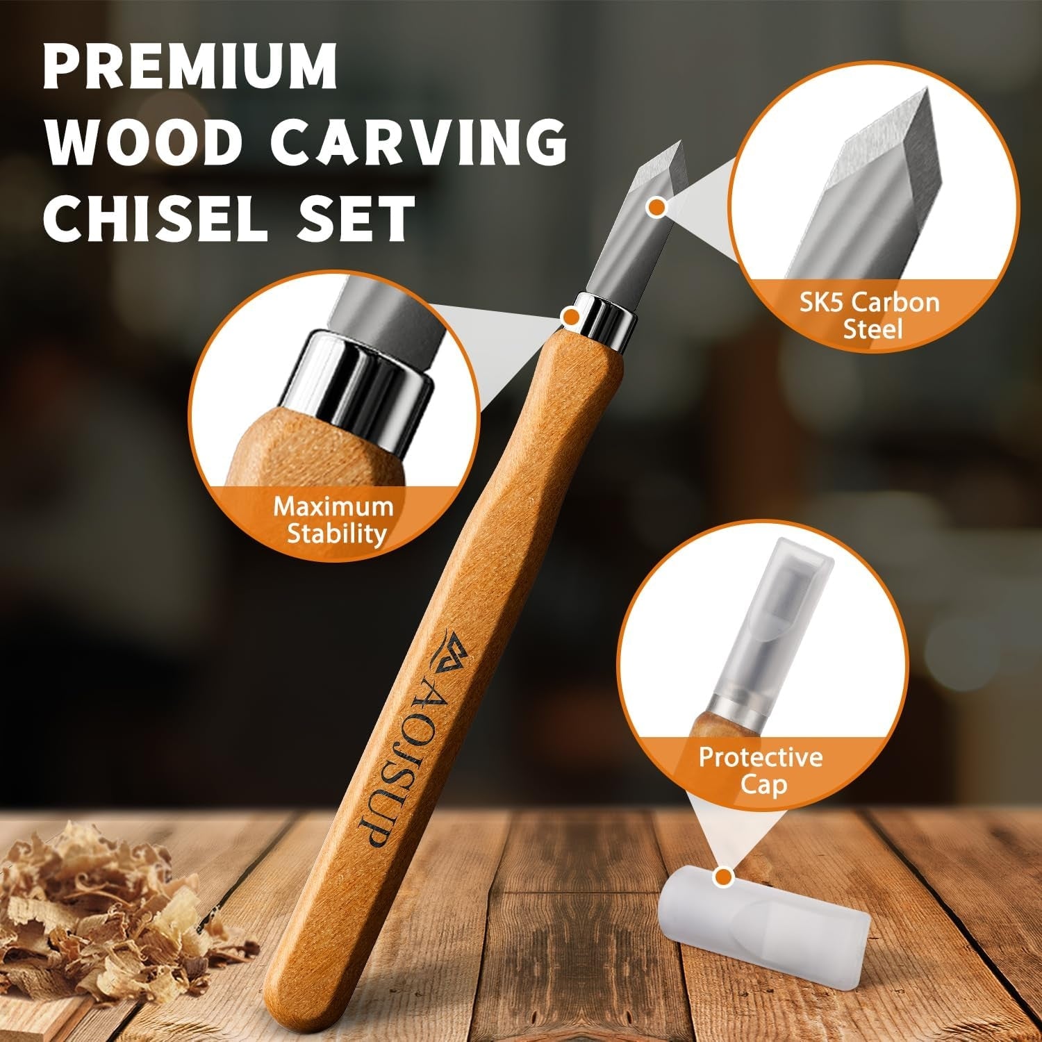 Schnitzwerkzeug Set Holz Schnitzset 14 tlg 12 Schnitzmesser Schleifsteine