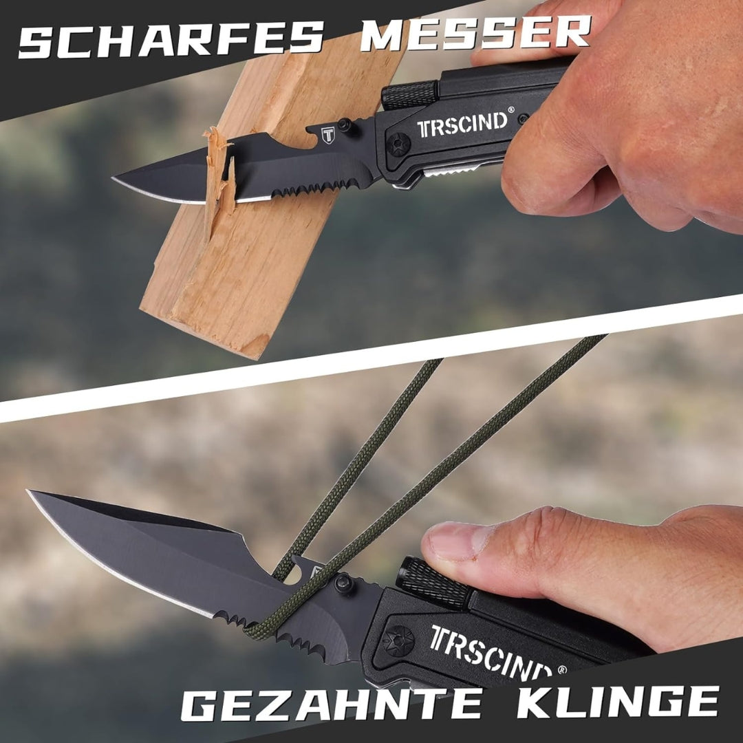 Valentinstag Geschenk Outdoor Messer für Ihn Partner Freund Männer Jahrestag
