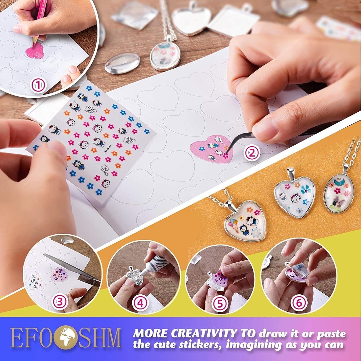 Armband Set Selber Machen Armbänder Bastelset Kinder Schmuckset Anhänger Ketten