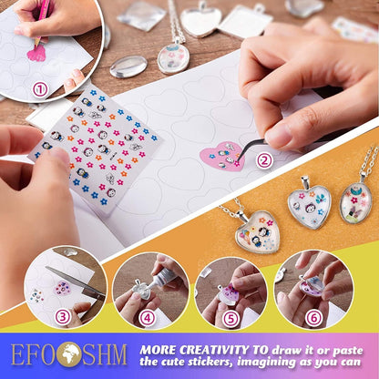 Armband Set Selber Machen Armbänder Bastelset Kinder Schmuckset Anhänger Ketten