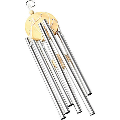 OstalbKlang windspiele für draußen hängend Chimes 6 Metallrohre Garten Terrasse