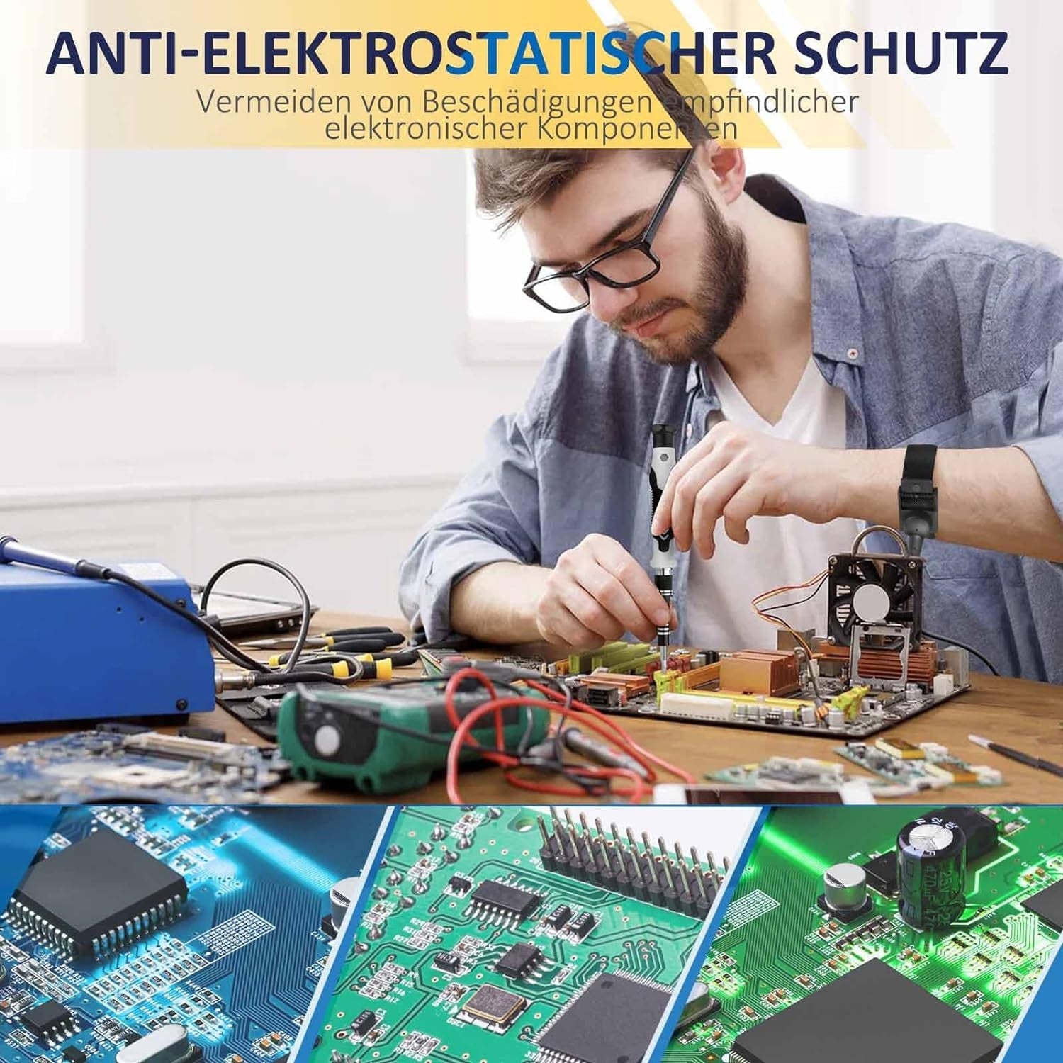Feinmechaniker Werkzeug Set 138 in 1 Feinmechaniker Set Magnetische