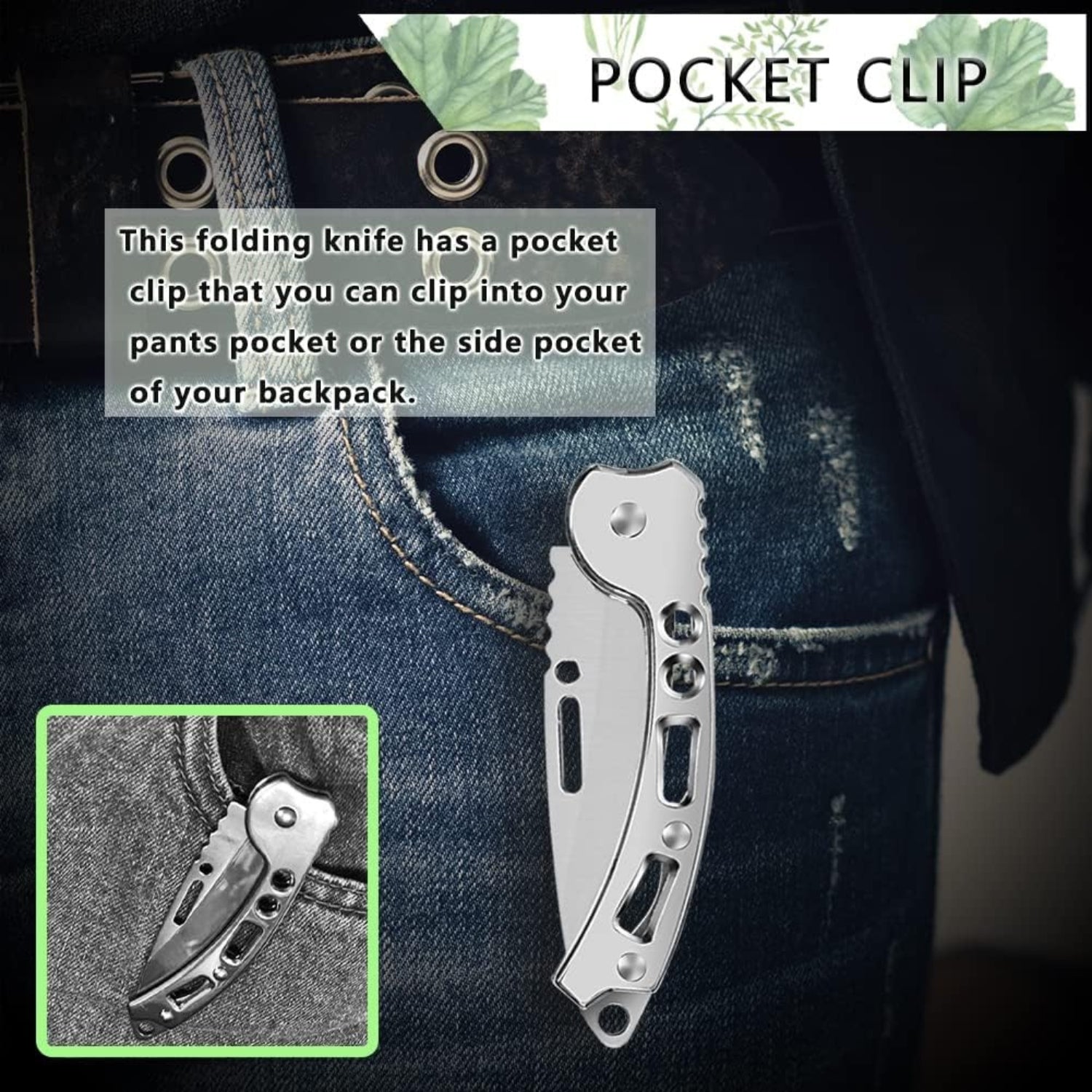 Günstiges Taschenmesser 4 Stück Klein Klappmesser Mini EDC Outdoor Camping