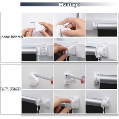 Verdunkelungsrollo ohne Bohren 60x150cm Schwarz Rollos für Fenster Thermorollo