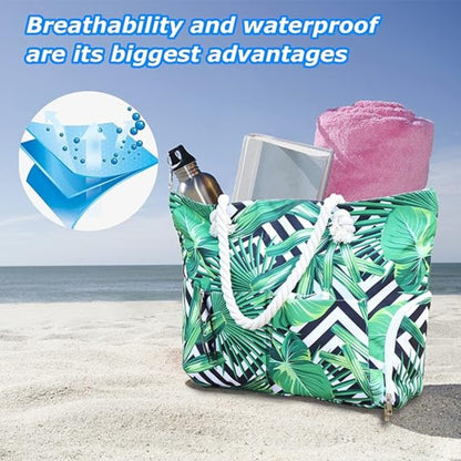 Strandtasche XXL 30L Wasserdicht mit Schuhfach